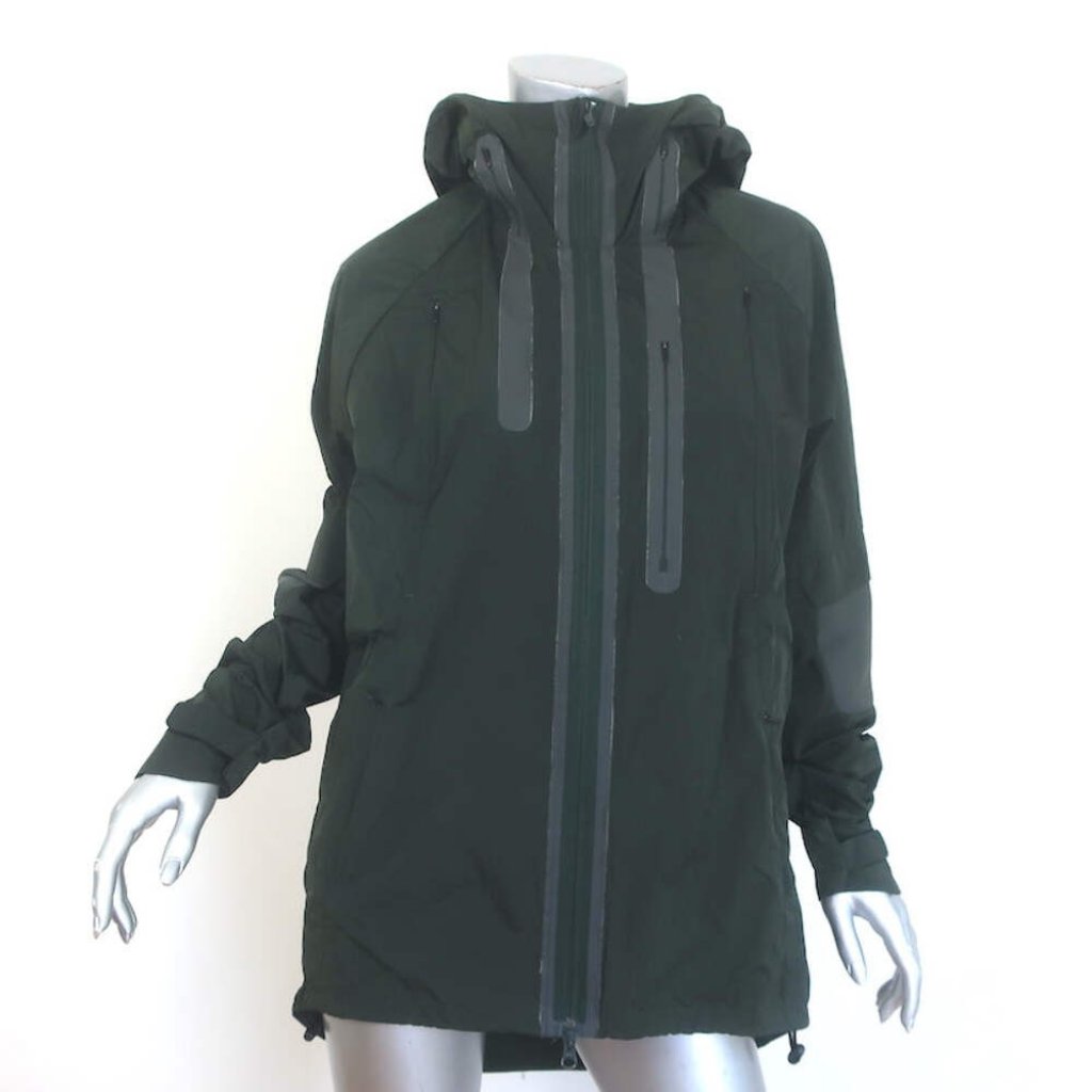 Adidas X Y-3 Yohji Yamamoto Hooded Rain Jacket Olive Size Large